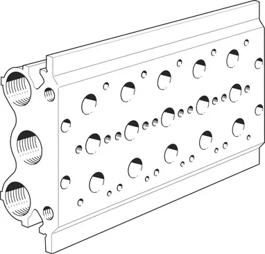 FESTO 气路板模块 PRS-1/4-5-B 15864