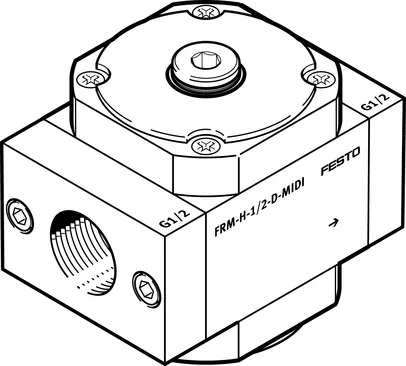 FESTO 分支模块 FRM-H-3/8-D-MIDI 162791