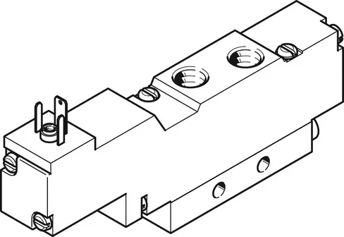 FESTO 电磁阀 MEBH-5/2-1/8-S-B-230AC 173088