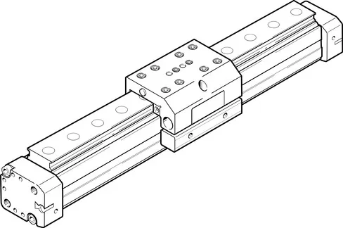 FESTO 直行程驱动器DGPL-25-1945-PPV-A-KF-B 161792