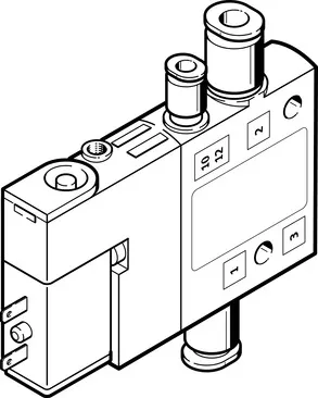 FESTO 电磁阀CPE10-M1BH-3GLS-QS-6 196850