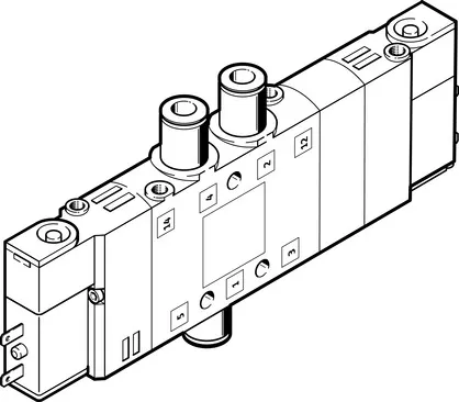 FESTO 电磁阀CPE10-M1BH-5/3G-QS4-B 533147