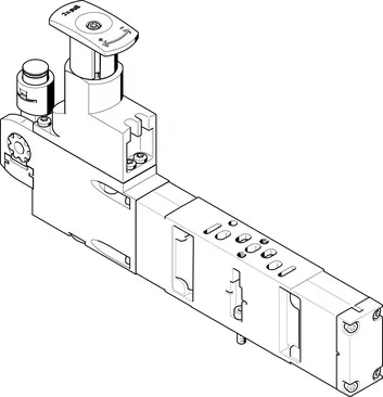 FESTO 减压阀板VABF-S3-2-R3C2-C-6 543528