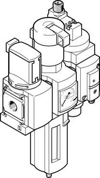 FESTO 气源处理装置组合MSB6-1/2:C3:J120:D14-WP 8042670