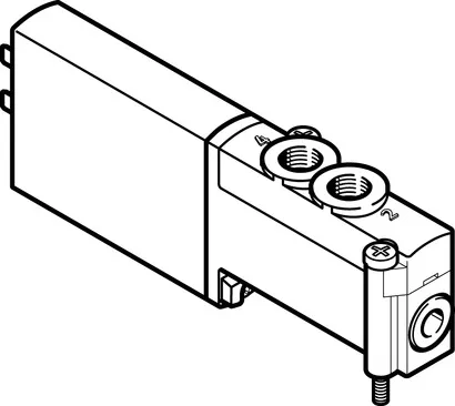 FESTO 电磁阀 MHP2-MS1H-5/2-M5 525105