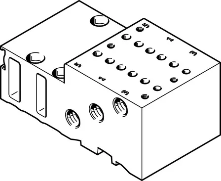 FESTO 气路板模块 MHP2-PR2-5 525122