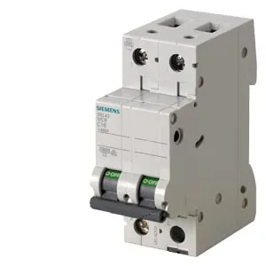 SIEMENS/西门子 5SL4系列高分断微型断路器 5SL4215-8CC D脱扣 额定电流1.6A 1个