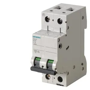 SIEMENS/西门子 5SL6系列微型断路器 5SL6216-7CC C脱扣 额定电流16A 1个