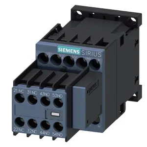 SIEMENS/西门子 3RT2系列接触器 3RT2016-1CU07 3P 额定工作电流9A 线圈额定控制电压AC240V 1个