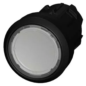 SIEMENS/西门子 3SU1系列按钮 3SU1000-0AB70-0AA0 安装直径22mm 透明 1个