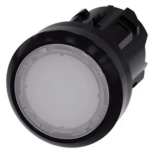 SIEMENS/西门子 3SU1系列发光按钮 3SU1001-0AB60-0AA0 安装直径22mm 白色 1个