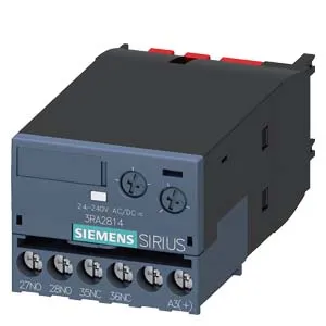 SIEMENS/西门子 3RA系列接触器附件-电子延迟辅助开关 3RA2814-1FW10 1个