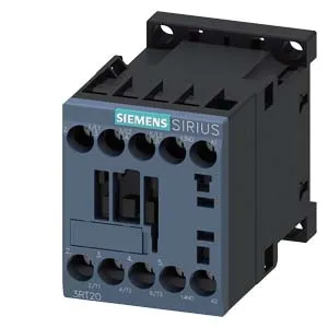 SIEMENS/西门子 3RT2系列接触器 3RT2015-1AB01-1AA0 3P 额定工作电流7A 线圈额定控制电压AC24V 1个