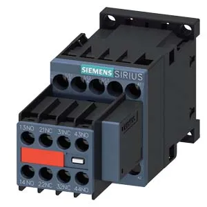 SIEMENS/西门子 3RT2系列接触器 3RT2015-1CP04-3MA0 3P 额定工作电流7A 线圈额定控制电压AC230V 1个