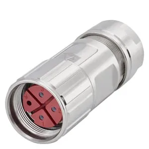 SIEMENS/西门子 V90系列直线式电源插头 6FX2003-0LL13 1个 待询价