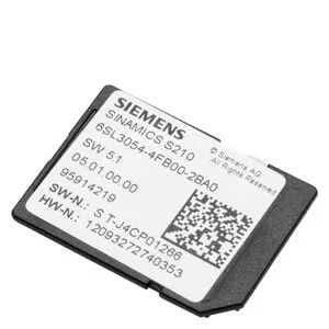 SIEMENS/西门子 SINAMICS S210 SD卡 6SL3054-4FC00-2BA0 1个